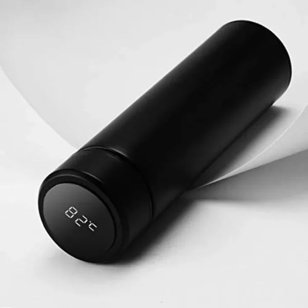Temperature Display Vacuum Insulated Water Bottle Thermo Flask Made Of Premium Stainless Steel Coffee Cup (random Color) - Virtual Mart