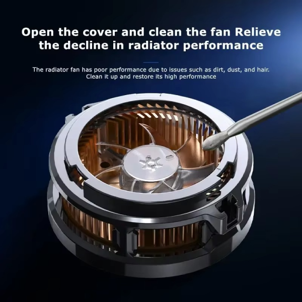 Memo Cx07 Mobile Phone Magnetic – Cooling Fan Radiator Cool Heat Absorber For Ios Iphone Android - Virtual Mart