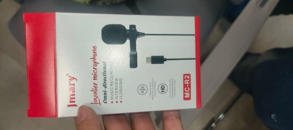 Jmary Tiktok Type-c Lavalier Microphone With Clip Compatible Mobile, Laptop Tab Etc - Virtual Mart