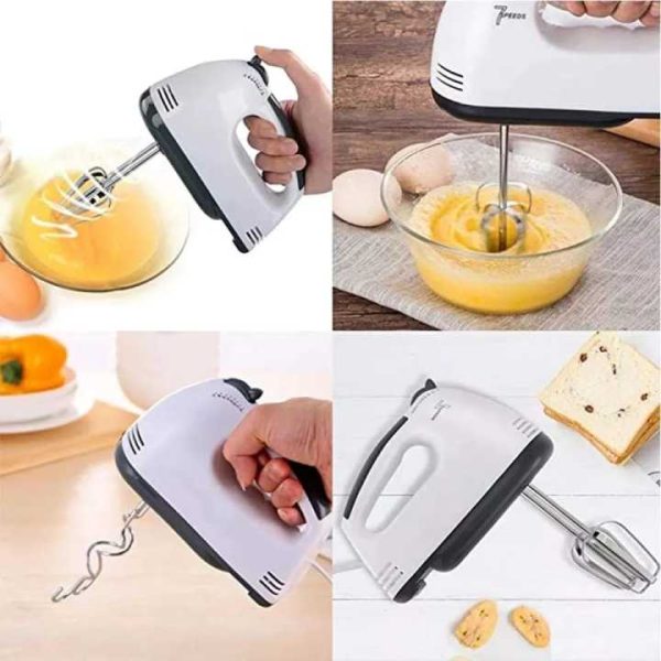 Scarlett Multifunctional 7 Speed Mini Mixer Electric Food Blender Scarlett Handheld Mixer Egg Beater Automatic Cream Food Cake Baking Dough Mixer - Virtual Mart