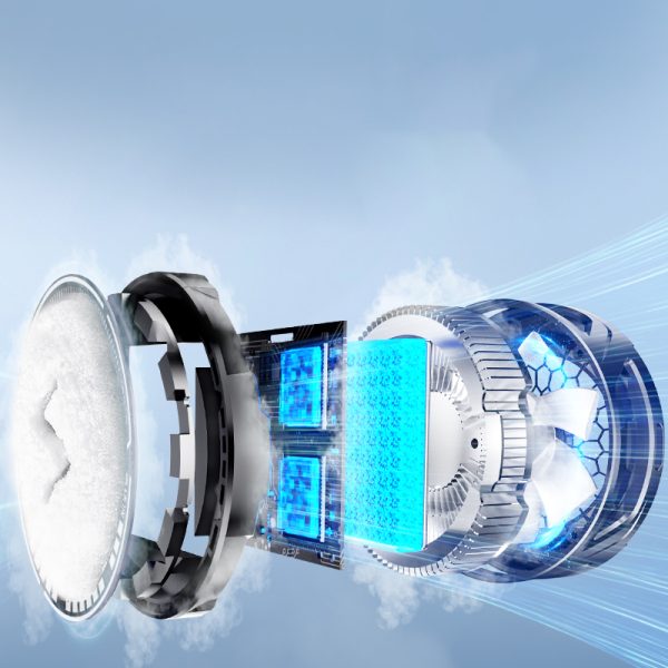 Sl-25 15w High Power Mobile Phone Original Cooler Radiator With Magnetic/clip, Fast Ice Cooling, And Rgb Led Light - Virtual Mart