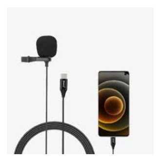 Jmary Tiktok Type-c Lavalier Microphone With Clip Compatible Mobile, Laptop Tab Etc - Virtual Mart