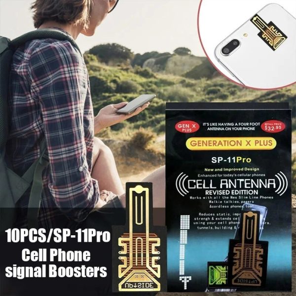 Mobile Phone Signal Booster Portable Phone Signal Enhancement Stickers For Cell Phone Network - Virtual Mart