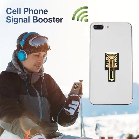 Mobile Phone Signal Booster Portable Phone Signal Enhancement Stickers For Cell Phone Network - Virtual Mart