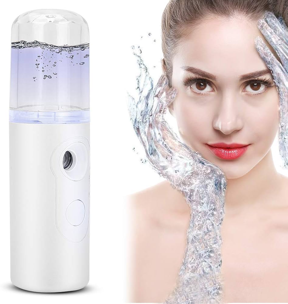 Handy Nano Mist Sprayer, 20ml Portable Facial Mister USB Mini Face - Virtual Mart
